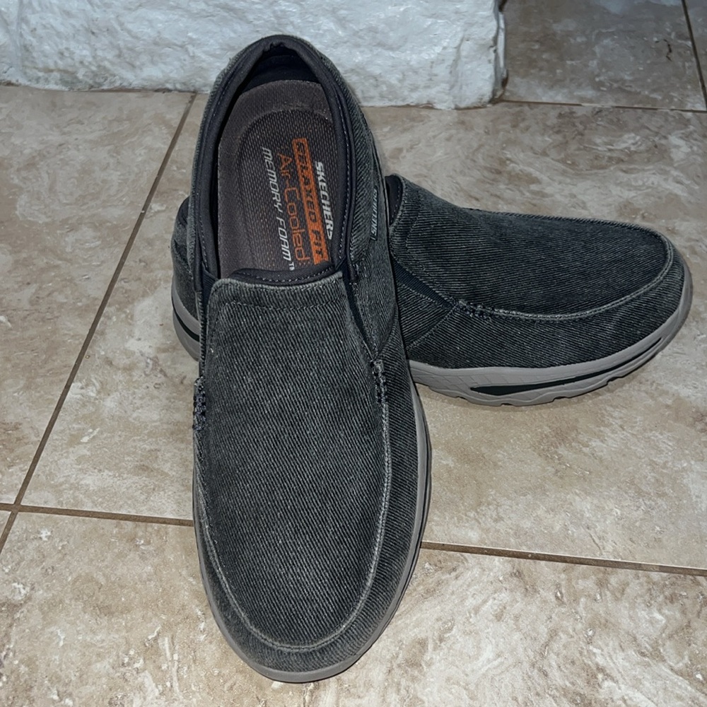 Mens: Skechers Size 11 Relaxed Fit Air-Cooled - Picture 5 of 10